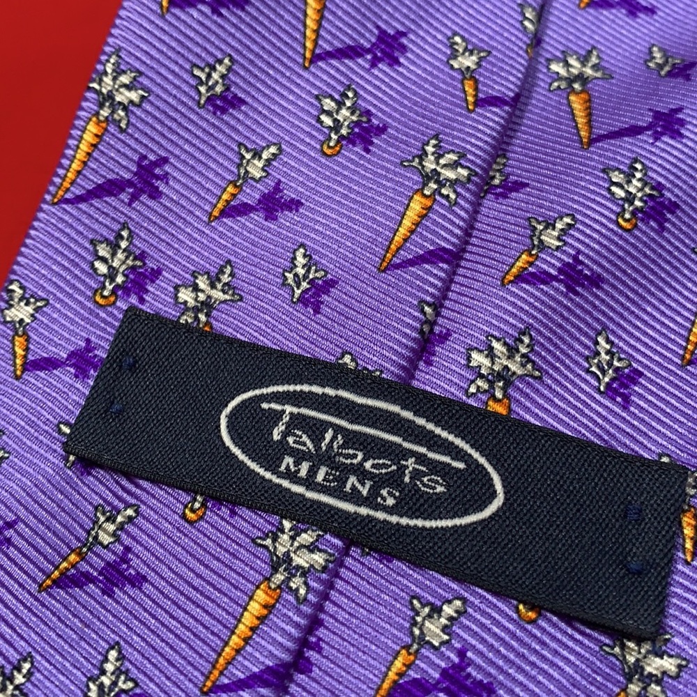 Talbots silk tie - Picture 4 of 6